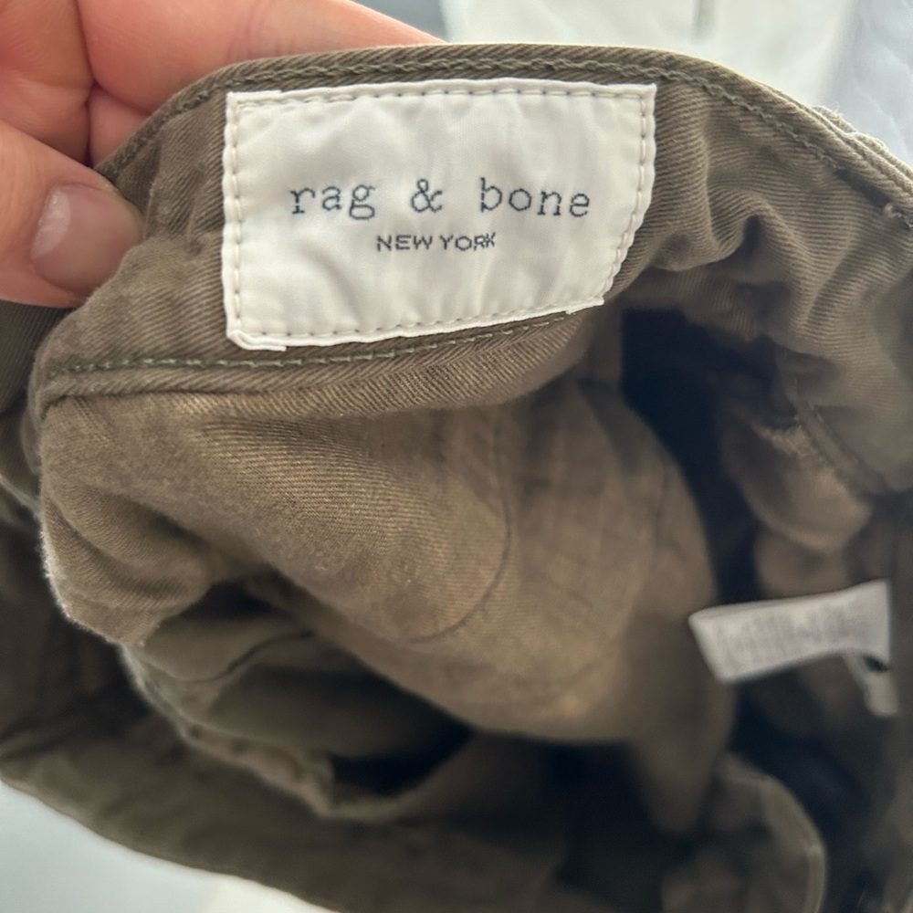 Rag & Bone Khaki Trousers - made in USA